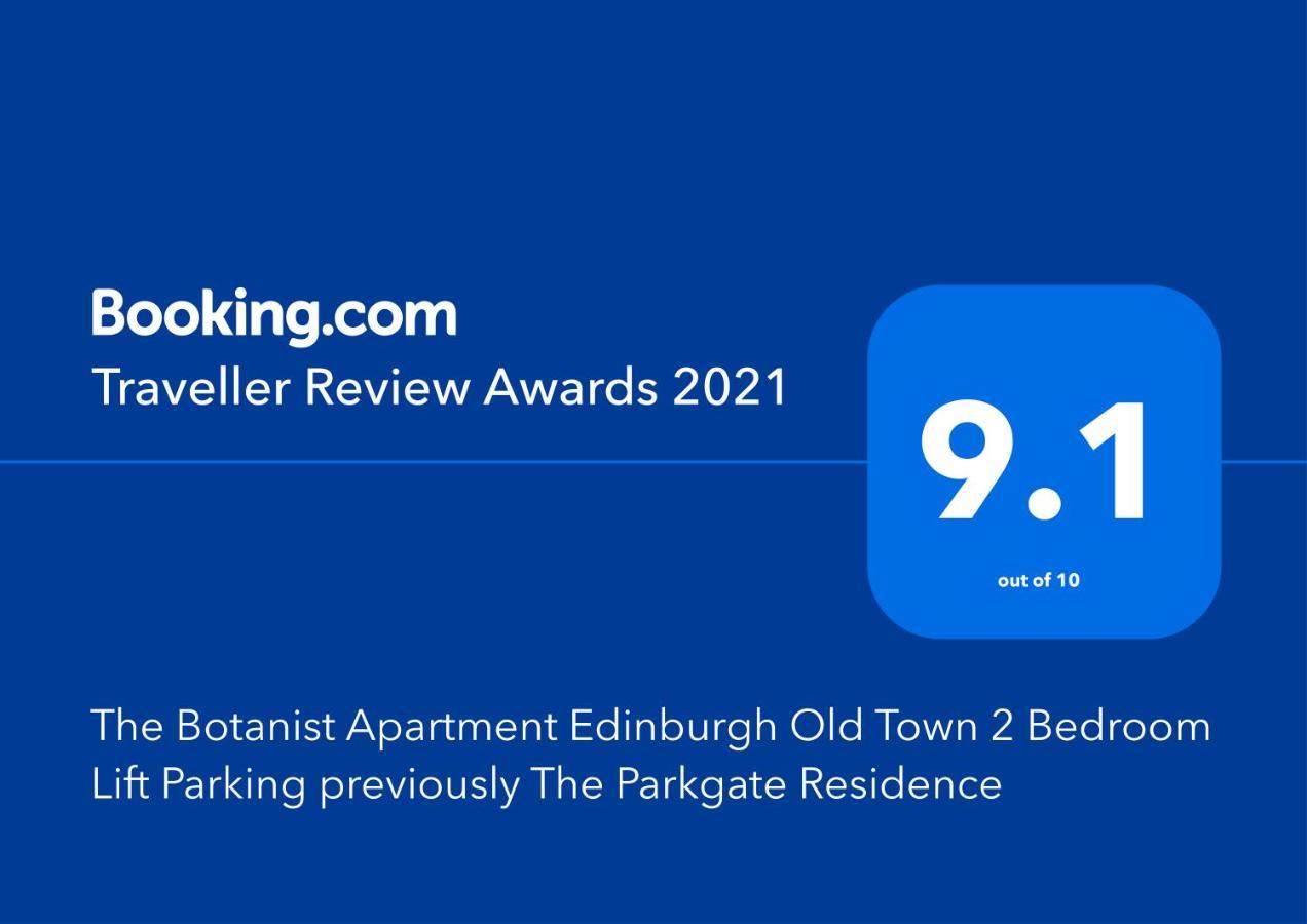 The Botanist Apartment Edinburgh Old Town 2 Bedroom Lift Parking Екстериор снимка